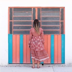 Matta NY Rust Yamini Booj Dress